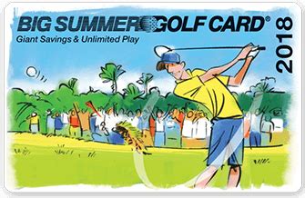 The big summer golf card is leading the market with golfing discounts and preferred golf rates since 1992. Big Summer Golf Card - Golfing Discounts - Discounted Florida Greens Fees