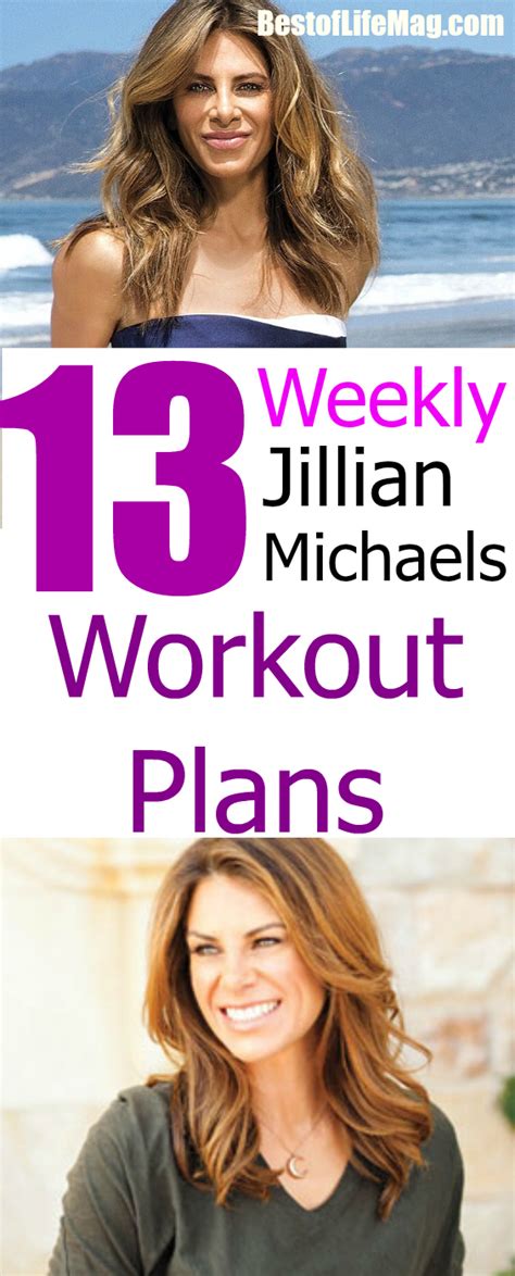 13 Weekly Jillian Michaels Workout Routines 4 Tips To Succeed Best