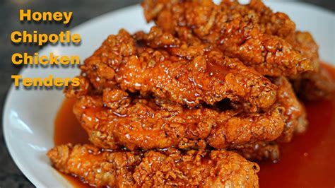 The Best Honey Chipotle Chicken Tenders Game Day Meal Youtube