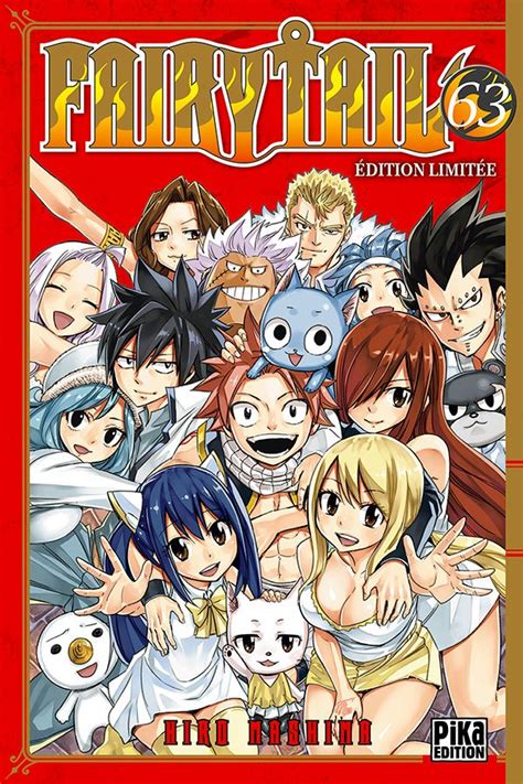 Couvertures Manga Fairy Tail Edition Collector Vol63 Manga News