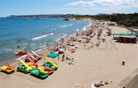 Costa Brava Beach Stock Image Colourbox