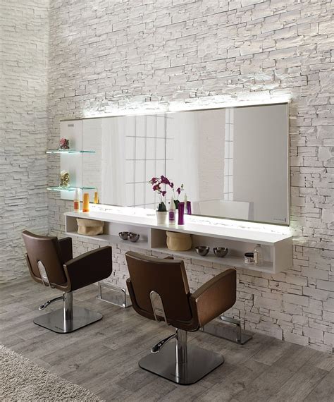 Salon Ambience Horizon Mirror Styling Station W Storage Home Hair