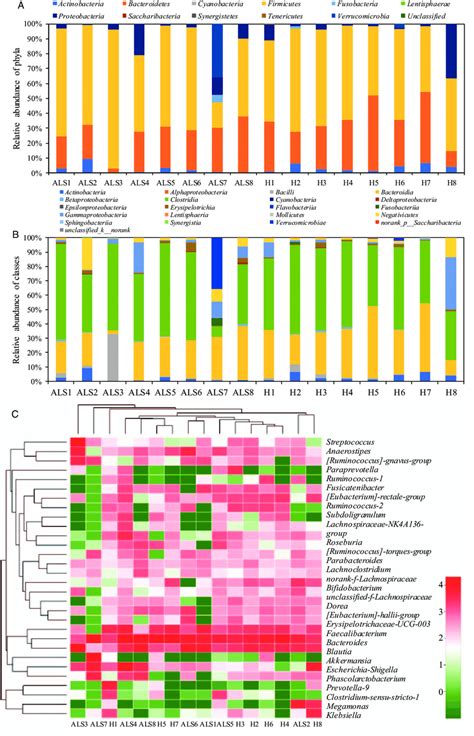 Taxonomic Classification Of The Bacterial Communities At Phylum A And