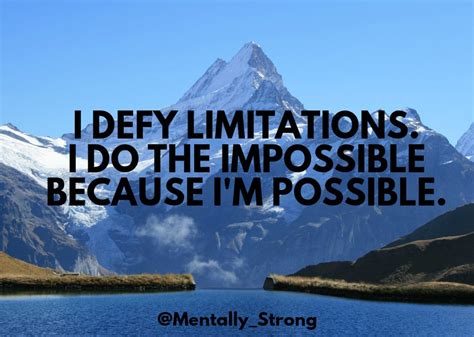 Turn Impossible To I’m Possible Cindra Kamphoff