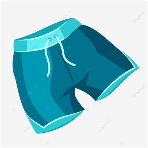 Ilustración De Shorts De Baño Masculinos PNG Hombres Casual Raya PNG y Vector para Descargar