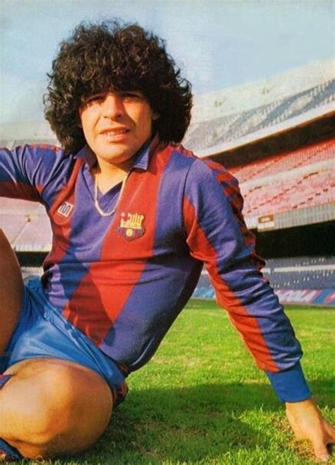 Diego Maradona 1982 Barca Retro Jersey Kit Adult Tshirt Etsy
