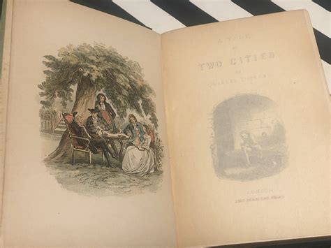 A Tale Of Two Cities By Charles Dickens Volume Ii 1910 Hardcover Book