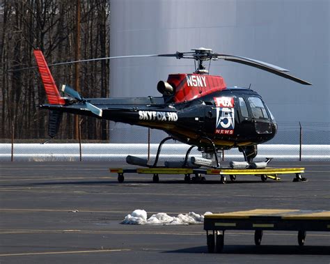 Skyfox Tv Channel 5 News Traffic Helicopter Linden Airpor Flickr