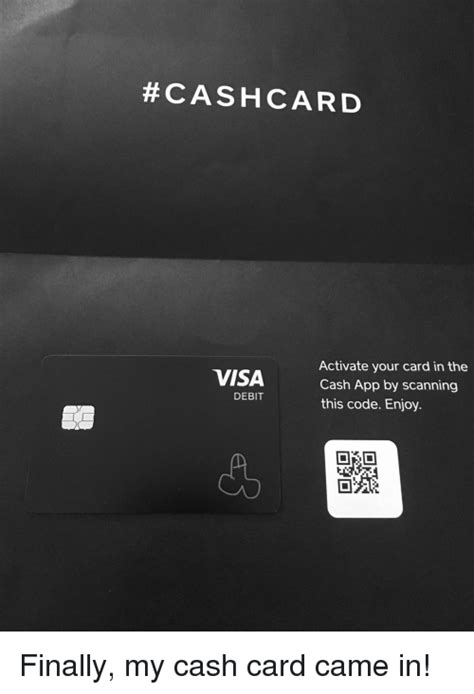Update as of march 1, 2018 #CASHCARD Activate Your Card in the Cash App by Scanning This Code Enjoy VISA DEBIT | Funny Meme ...