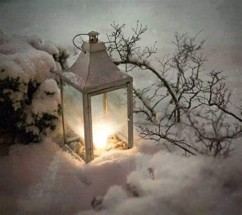 Lantern In The Snow Christmas Scenes Christmas Magic Winter Christmas