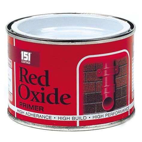 151 Red Oxide Metal Primer Undercoat Paint 180ml Dy020a Sealants And