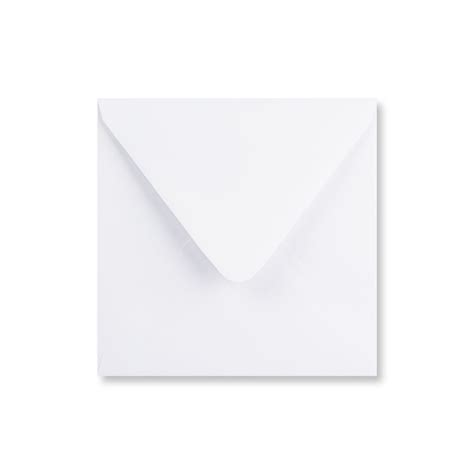 White 170mm Square Envelopes 120gsm