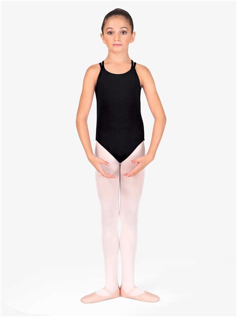 Girls Double Strap Camisole Leotard Camisoles Capezio Cc123c