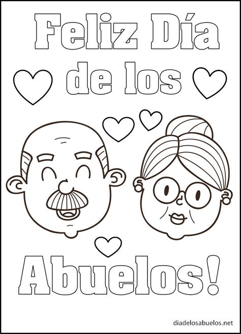 Colorear Dia De Los Abuelos Dibujos Dia De Los Abuelos Coloring Pages Images And Photos Finder