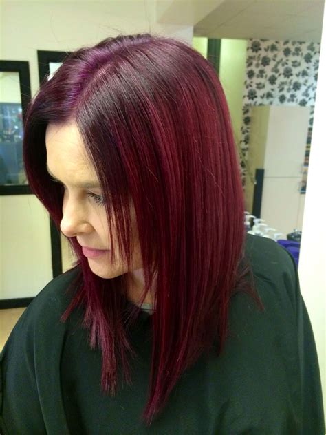 Purple Pink Ombré Wella Colour Id Follow Me For More Ideas Purple Red