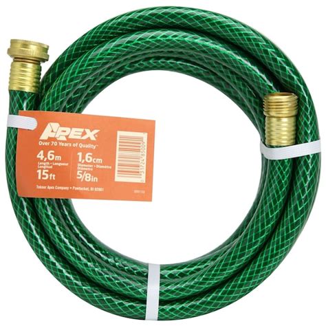 Apex 58 In X 15 Ft Utlty Hse6045 In The Garden Hoses Department At