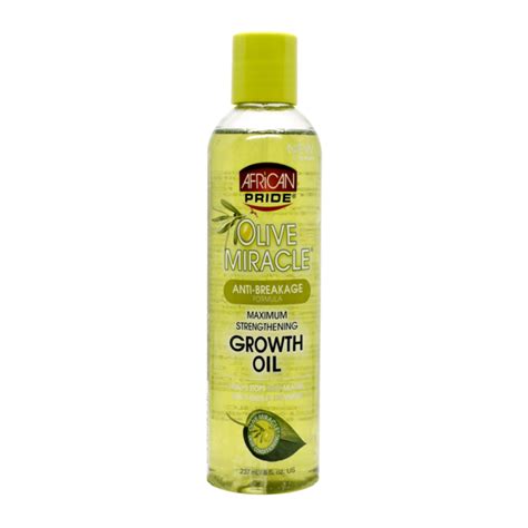 African Pride Olive Miracle Maximum Strengthening Growth Oil Cosmetize Uk