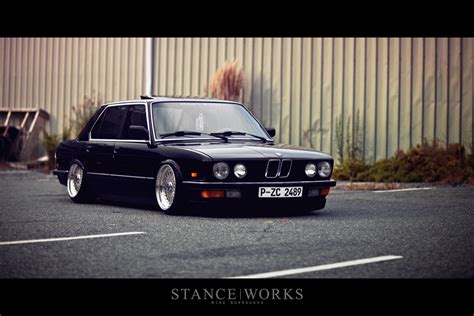 Stance Works Jeremys 1jz Swapped Bagged Bmw E28
