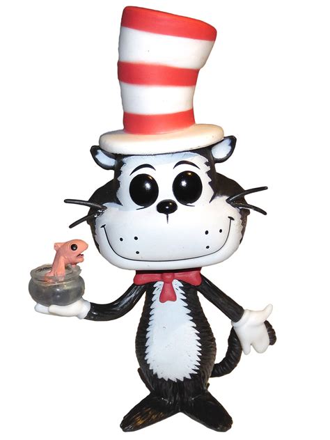 Funko Pop Dr Seuss Cat In The Hat With Goldfish Exclusive 09 New Mint