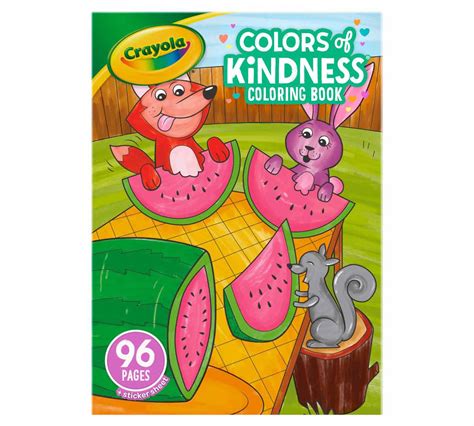 Colors Of Kindness Coloring Book 96 Pages Crayola