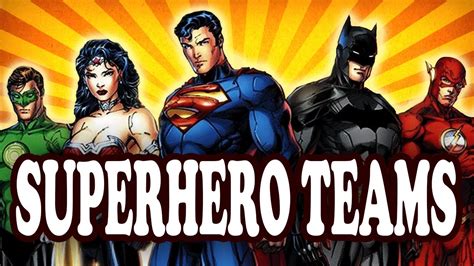 Top 10 Most Powerful Superhero Teams — Toptenznet Youtube