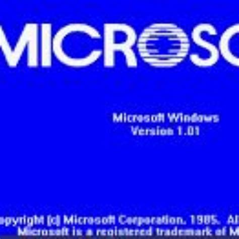 May 11 1985 Windows 101 Timeline