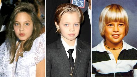 Shiloh Jolie Pitt Is Spitting Image Of Young Angelina Jolie Brad Pitt