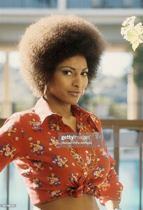 Actress Pam Grier Poses For A Photo Circa 1972 In Los Angeles Photo