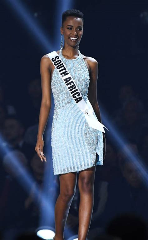 She is using her voice as miss universe to encourage young women to take up space and hopes to bring more voices together to make change across the world. 5 Things to Know About Miss Universe 2019 Zozibini Tunzi ...