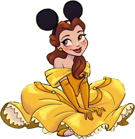 Princess Belle Drawing Free Download On Clipartmag