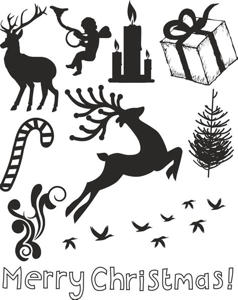 Christmas New Year Vector Set Free Vector Cdr Download