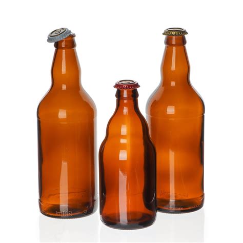 wholesale 330ml 500ml amber clear beer glass bottle for juice beverage china beer bottle and