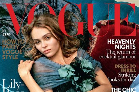 Lily Rose Depp Covers December Vogue British Vogue