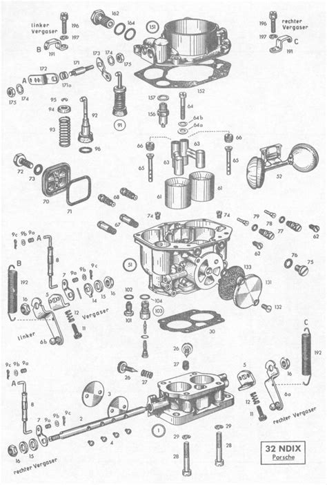 Pelican Parts Porsche 356b Zenith Carburetor 32 Ndix
