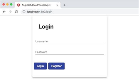 Angular 7 Login And Registration With Jwt Node Authentication — Web App