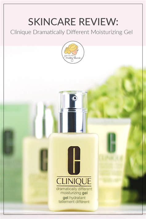 Sign up for our newsletter, for updates, special offers, and more. Clinique Dramatically Different Moisturizing Gel Review ...