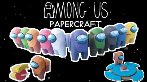Who Is The Impostor Among Us Papercraft Build And Animation Stop