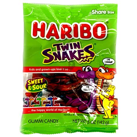 Haribo Twin Snakes Gummies 5 Oz The Taste Of Germany