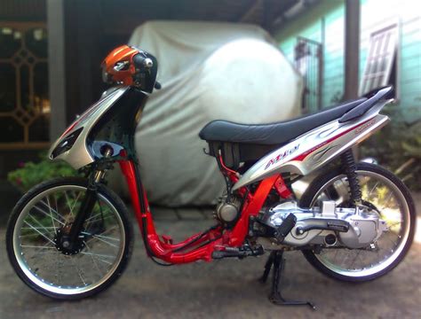 Gw emang sayang ama elu, tapi bukan berarti hati gw harus kembali nerima luka dari elu kan. Gambar Modifikasi Mio Keren