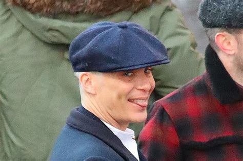 Cillian Murphy And Sam Claflin Pictured Filming Peaky Blinders In Stockport Manchester Evening