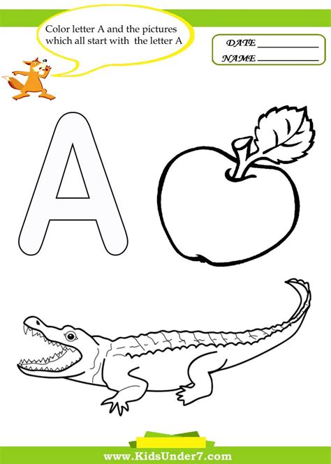 11 Alphabet Coloring Pages For 2 Year Olds Info