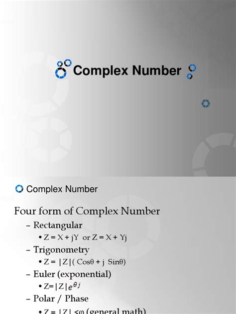 Complex Numbers Complex Number Multiplication
