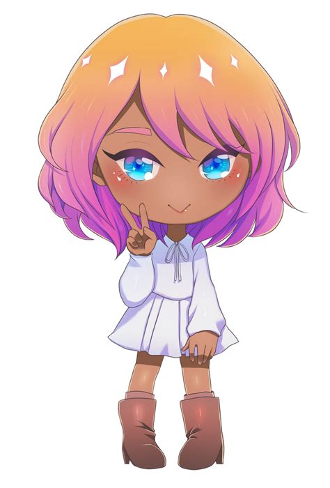 Heather Chibi 4 By Fayntcommissions On Deviantart