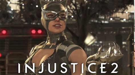 Injustice 2 Catwoman Gameplay Youtube