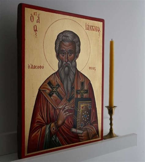 St James Brother Of Jesus Orthodox Icon Blessedmart