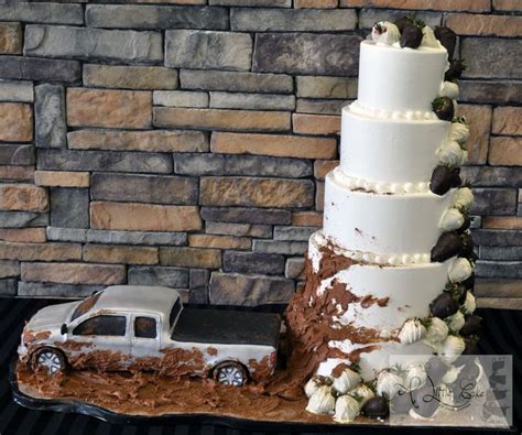 Cake wedding quirky wedding country weddings country grooms cake. Mudding Grooms Cake | Mud Truck Wedding Cakes | Redneck ...