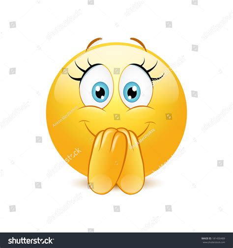 Excited Emoji Illustrations Royaltyfree Vector Graphics