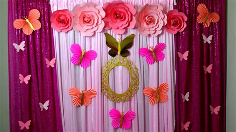 Birthday Decoration Ideas Butterfly Party Decorations Butterfly