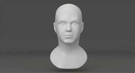 Mannequin Head 3d Model 29 Fbx Obj Max Free3d