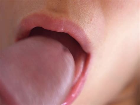 Her Sensual Lips And Tongue Make Him Cum In Mouth Super Closeup 4k